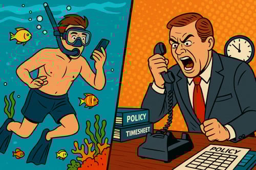 Top Ten Bad Bosses: The Snorkel Stalker