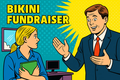 Bad Boss Story: Bikini Fundraiser